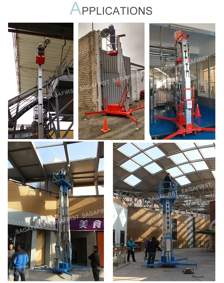 Electric Towable Electric Aerial Working Lifting Equipment