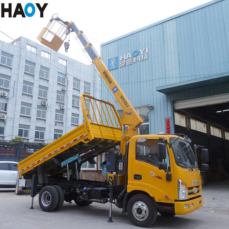 Chinese Suppliers Crane Lifting Equipment Man Lift Crane Work Truck Construction Machinery Parts
