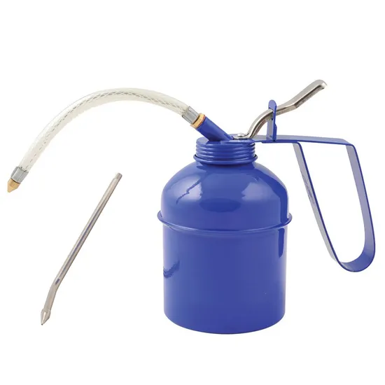 Manueller Öler mit starrem Strohhalm 250 g – Druckölpipette mit starrem Auslauf – Öler