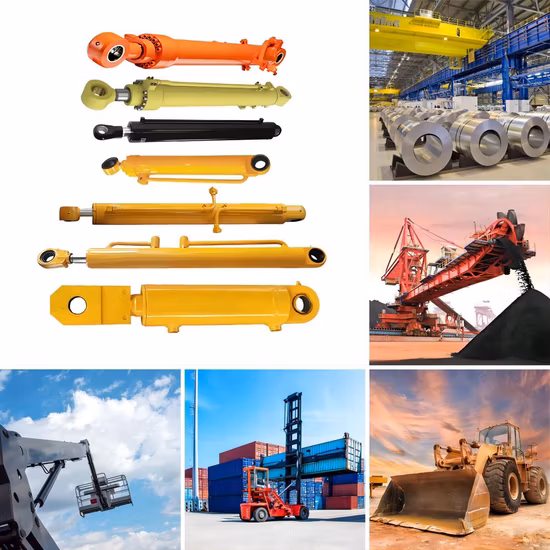 Langhub-Hydraulikzylinder für hydraulische Ballenpresse